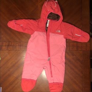 northface snow suit